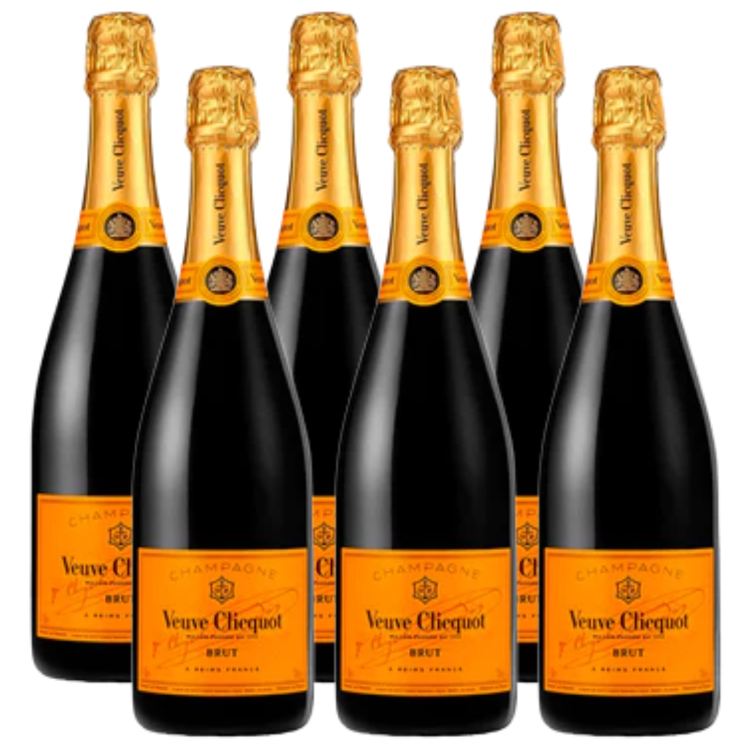 Veuve Cliquot Brut Champagne 750ml x 6 (PROMOTION)