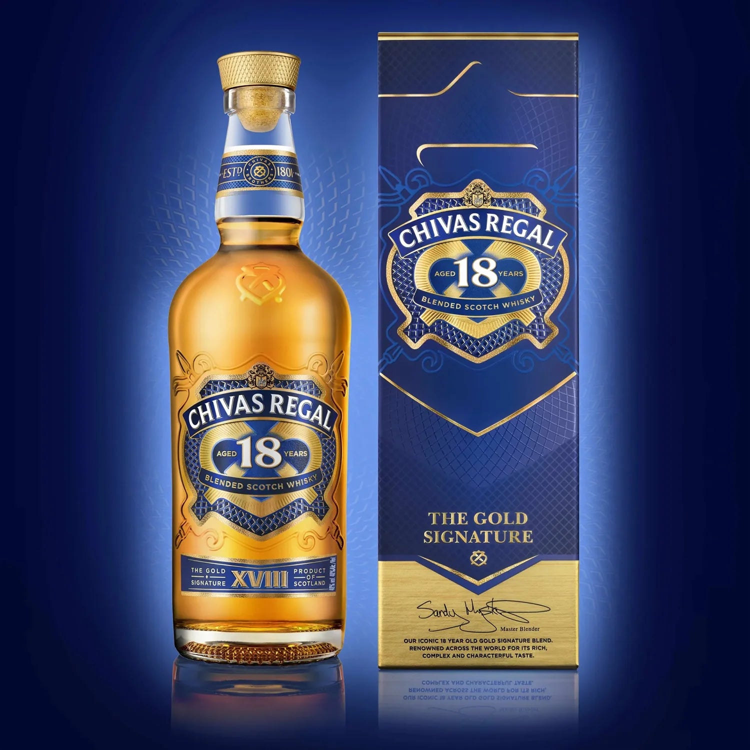 Chivas Regal 18Y The Gold Signature 1L – Hi Spirits Hong Kong