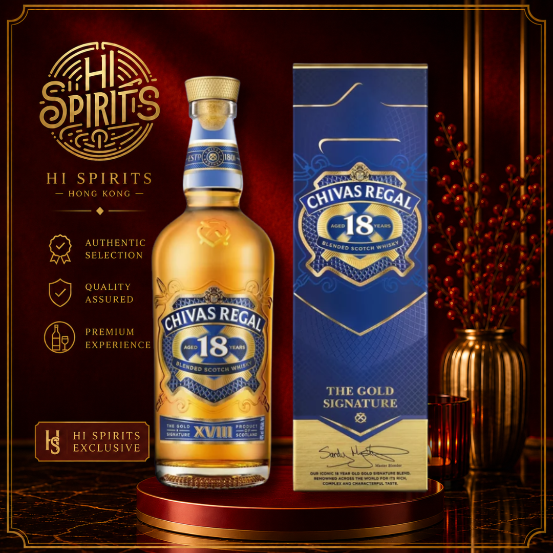 CHIVAS REGAL 18 Year Old The Gold Signature Blended Scotch Whisky 1L
