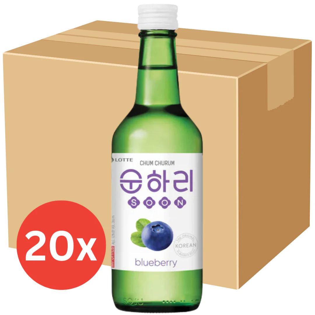 初飲初樂 順哈麗藍莓燒酒 20瓶 x 360毫升