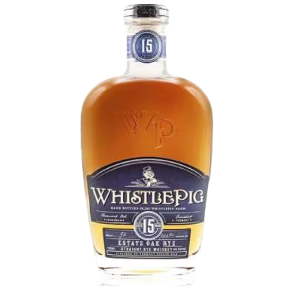 WhistlePig Estate Oak Rye 'AGED 15 YEARS' - 700ml