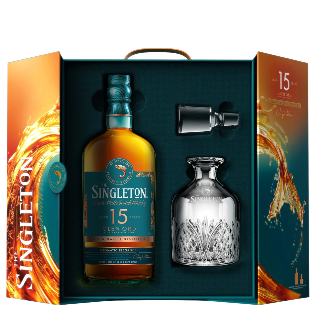 Singleton 15YO Deluxe Gift Set with Decanter - 700ml