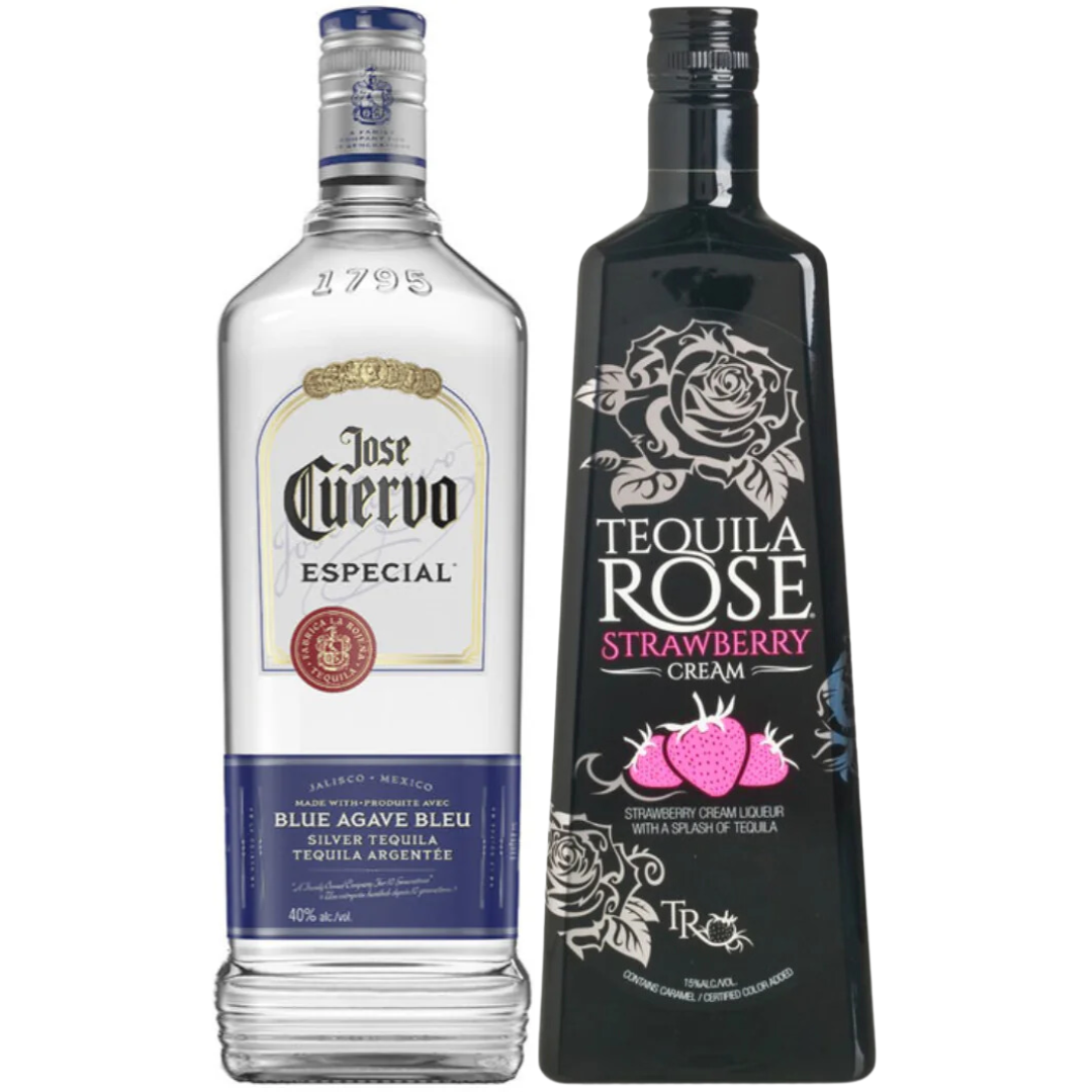 Jose Cuervo + Tequila Rose Set