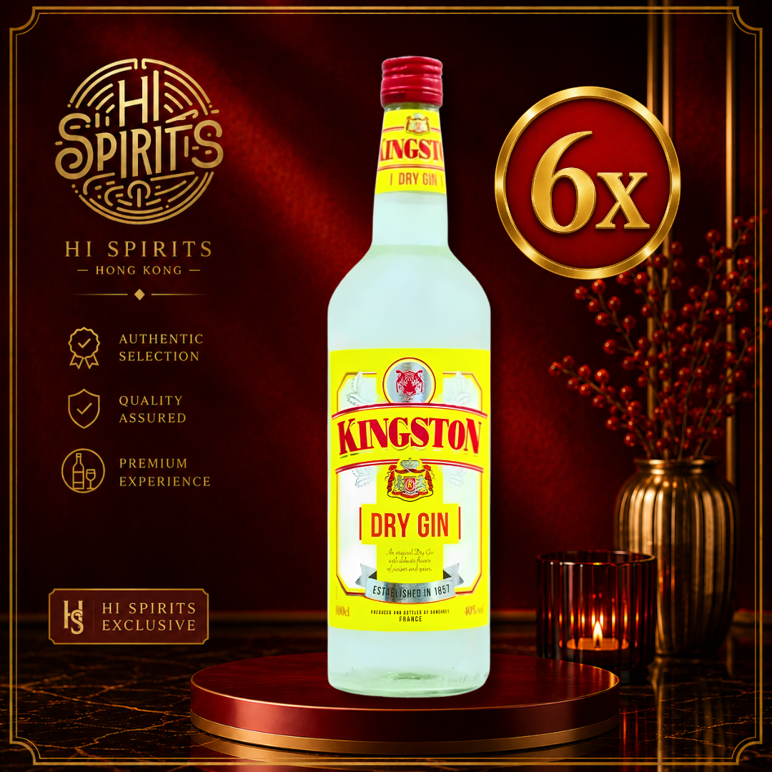 KINGSTON Dry Gin 1L x 6