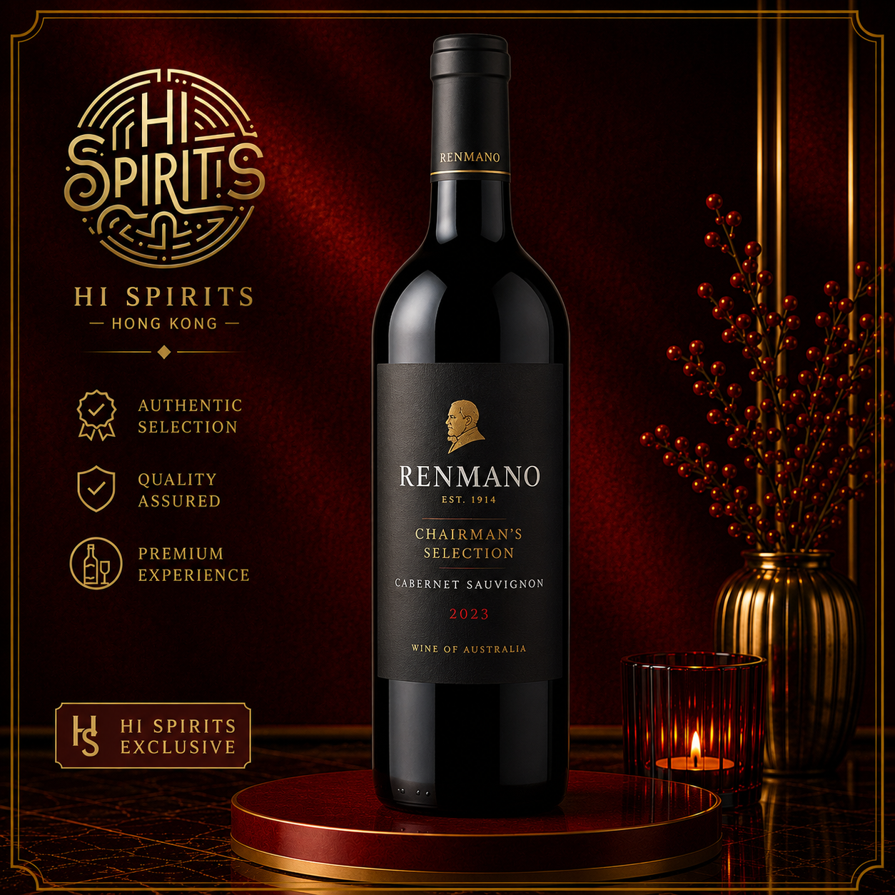 RENMANO Chairman’s Selection Cabernet Sauvignon 2023 750ml