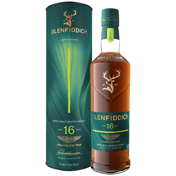 Glenfiddich & Aston Martin Formula One™ Team 16 Year Old - 700ml