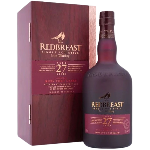Redbreast 27 Year Old Single Pot Still Irish Whiskey (Batch 6) - 700ml