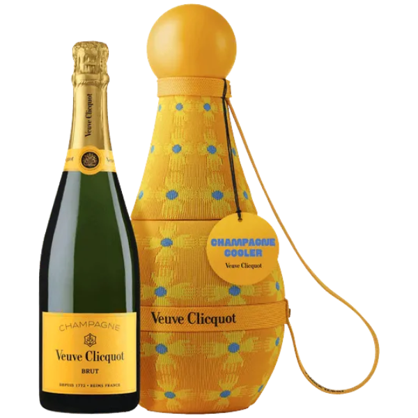 Veuve Clicquot Brut Carte Jaune Champagne Cooler Yinka Ilori Limited Edition 750ml
