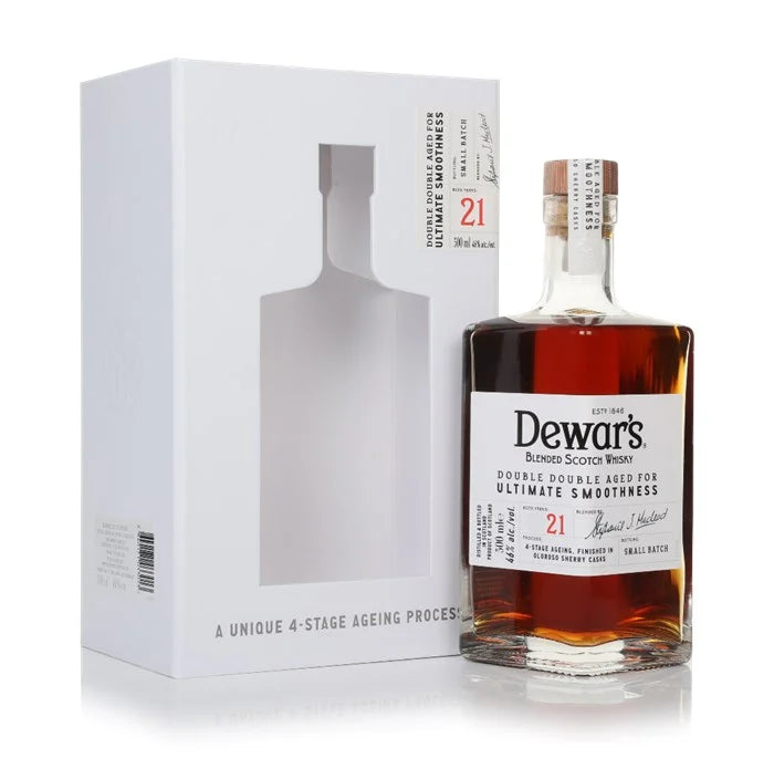 Dewar's 21 Double Double Blended 500ml – Hi-Spirits HK