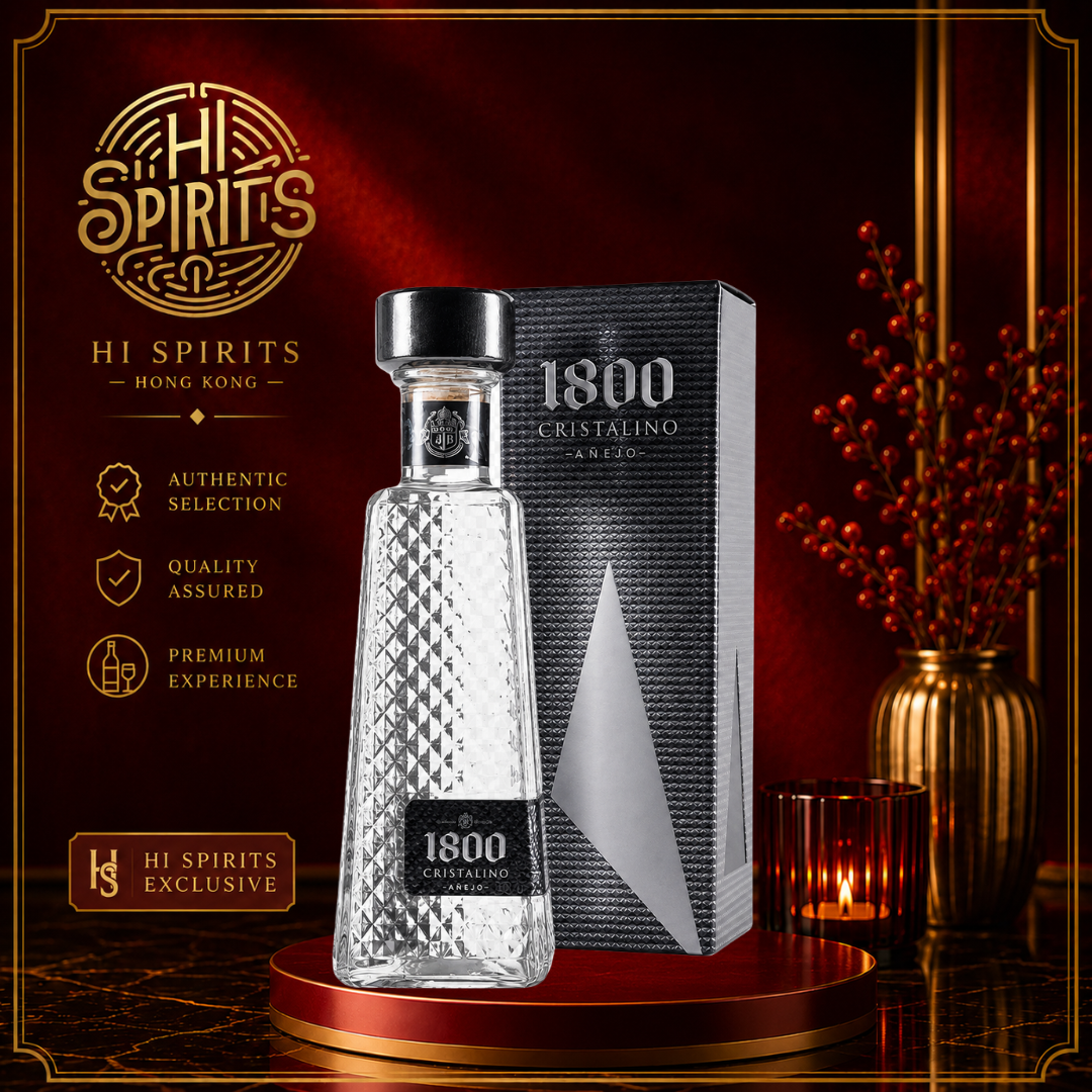 1800 Tequila Cristalino Añejo 750ml with Giftbox