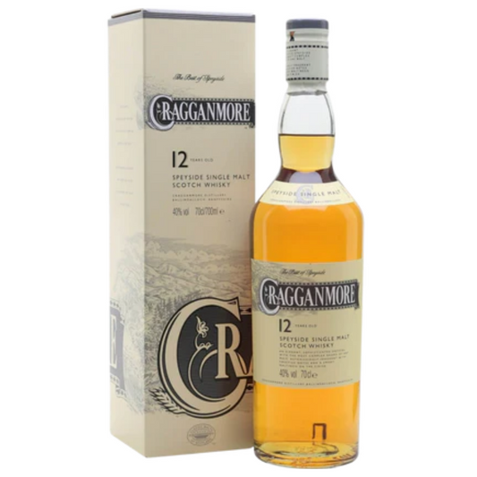 Cragganmore 12 Year Old Single Malt Scotch Whisky 700ml