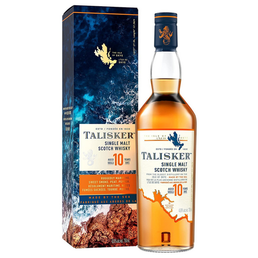 Talisker 10 Year Old Single Malt Scotch Whisky 700ml