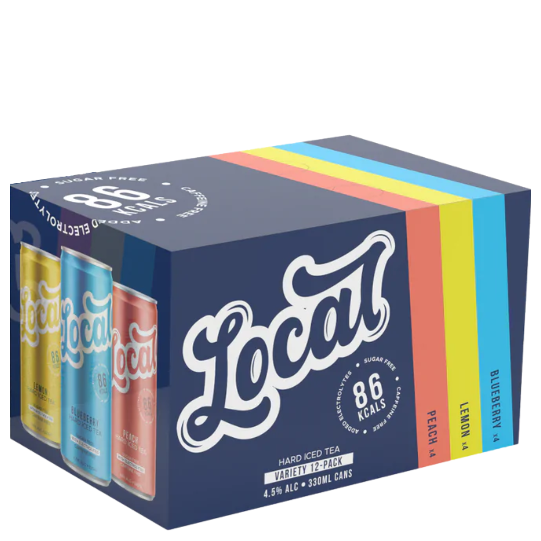 Local Hard Tea 12-Pack Case