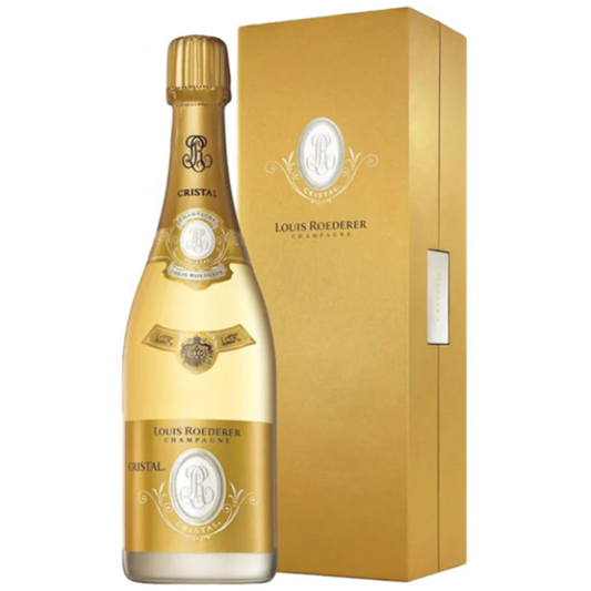 Louis Roederer Cristal Brut Champagne 2015 with Gift Box