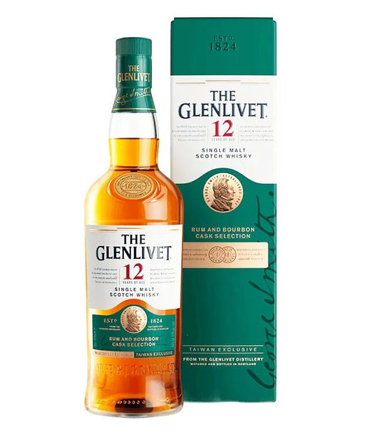 Glenlivet 12Y Rum and Bourbon Cask Selection 700ml