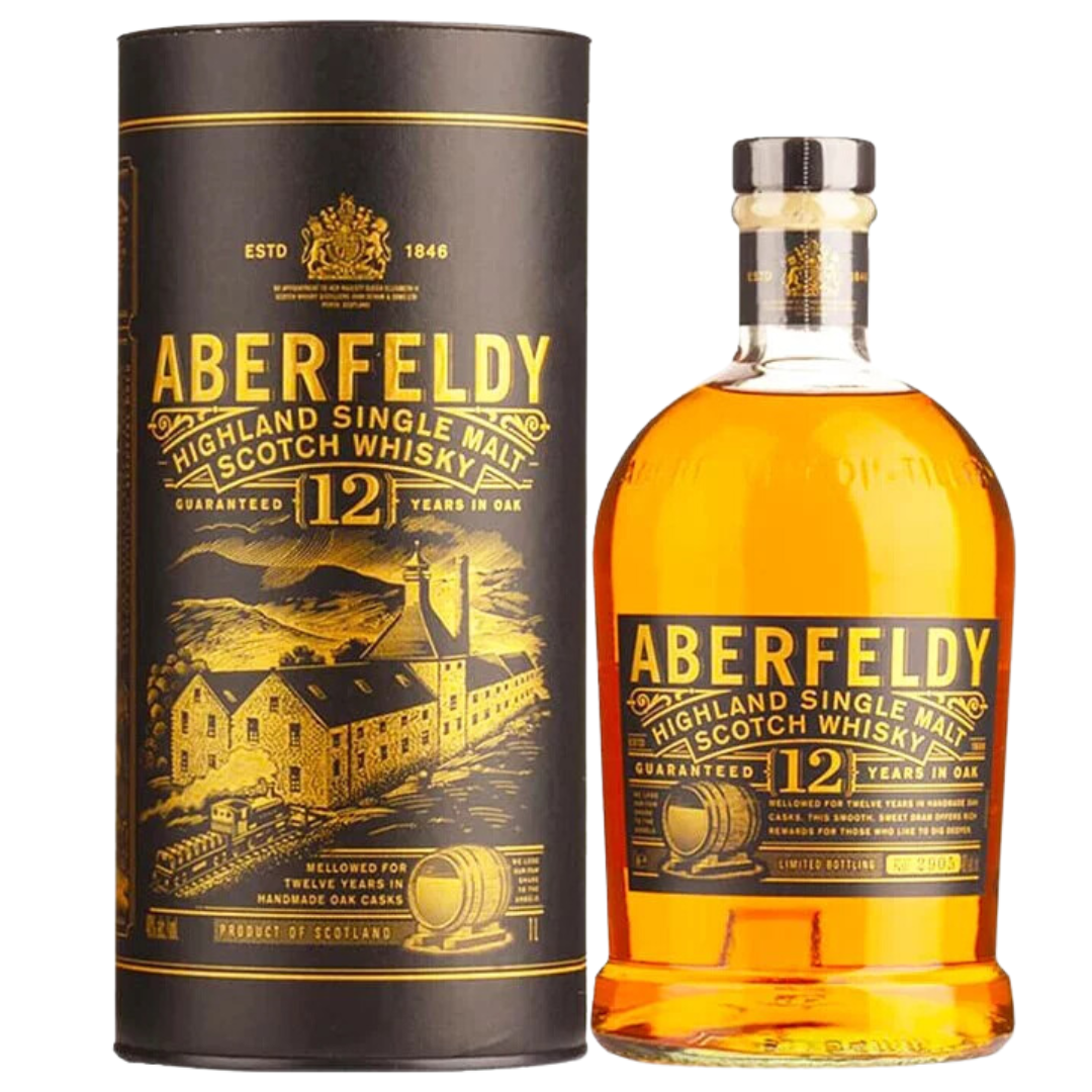 Aberfeldy 12 Years Single Malt Whisky 1000ml