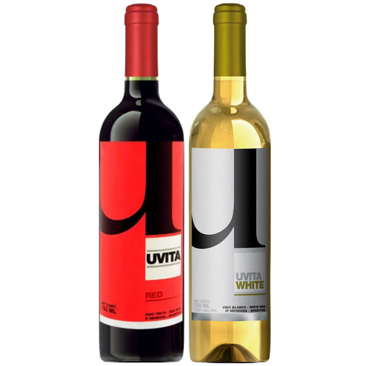 Uvita - Argentina Red Blend + Argentina White Blend x 2