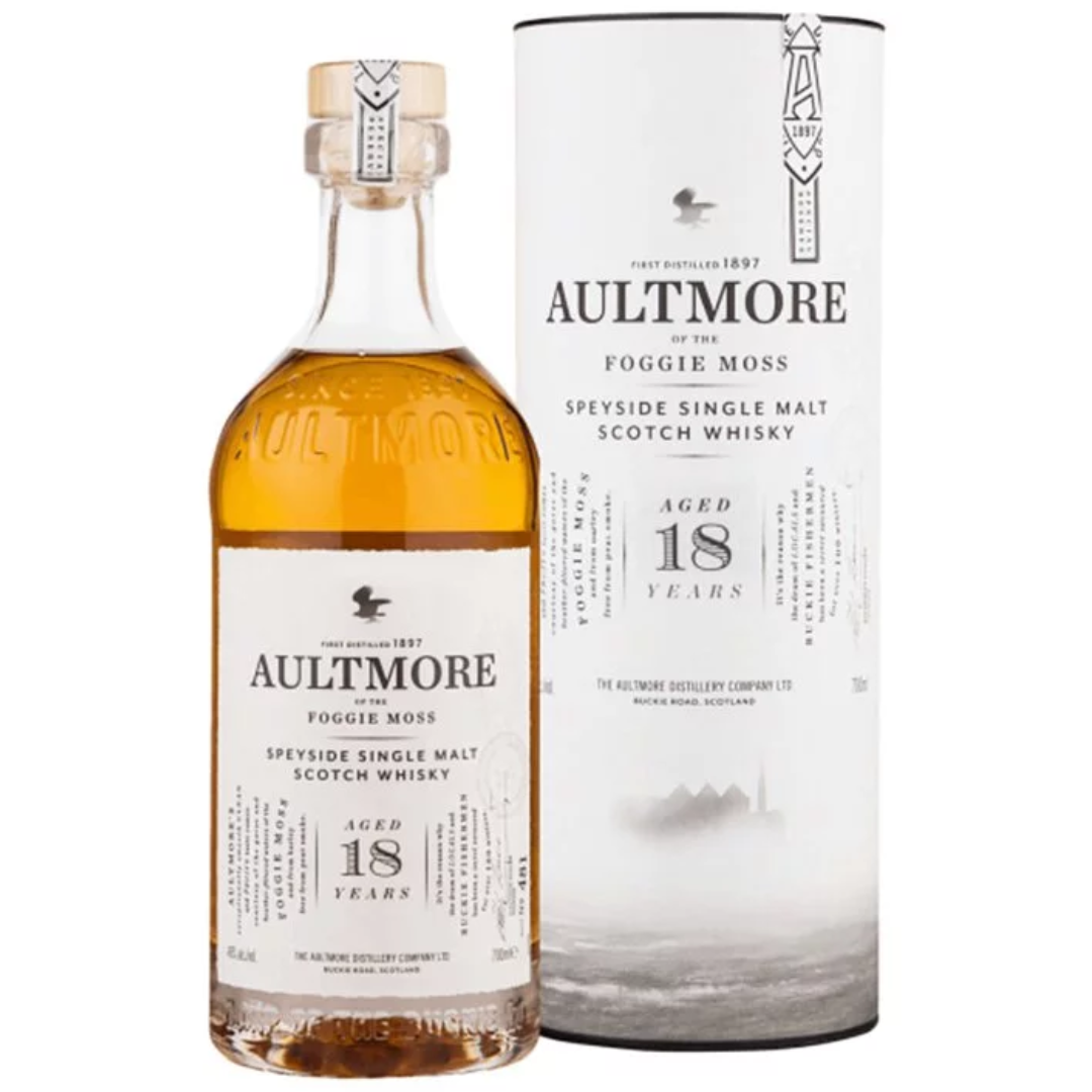 Aultmore 18 Year Old Single Malt Whisky 700ml