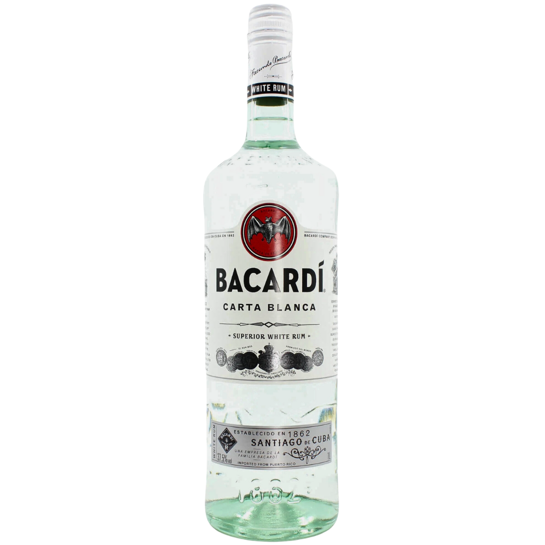 Bacardi Rum Carta Blanca Superior 1000ml