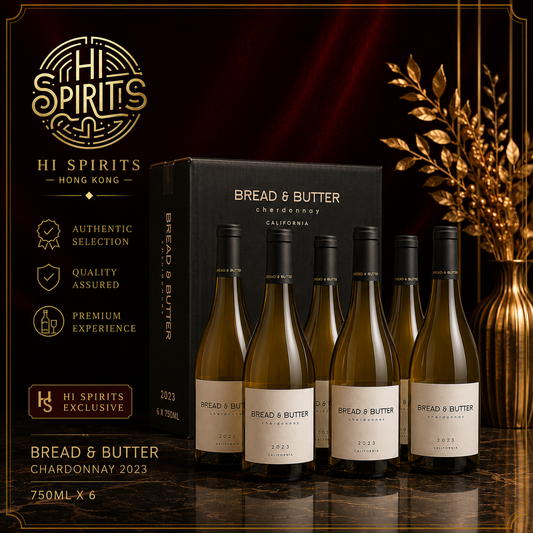 BREAD & BUTTER Chardonnay 2023 750ml x 6