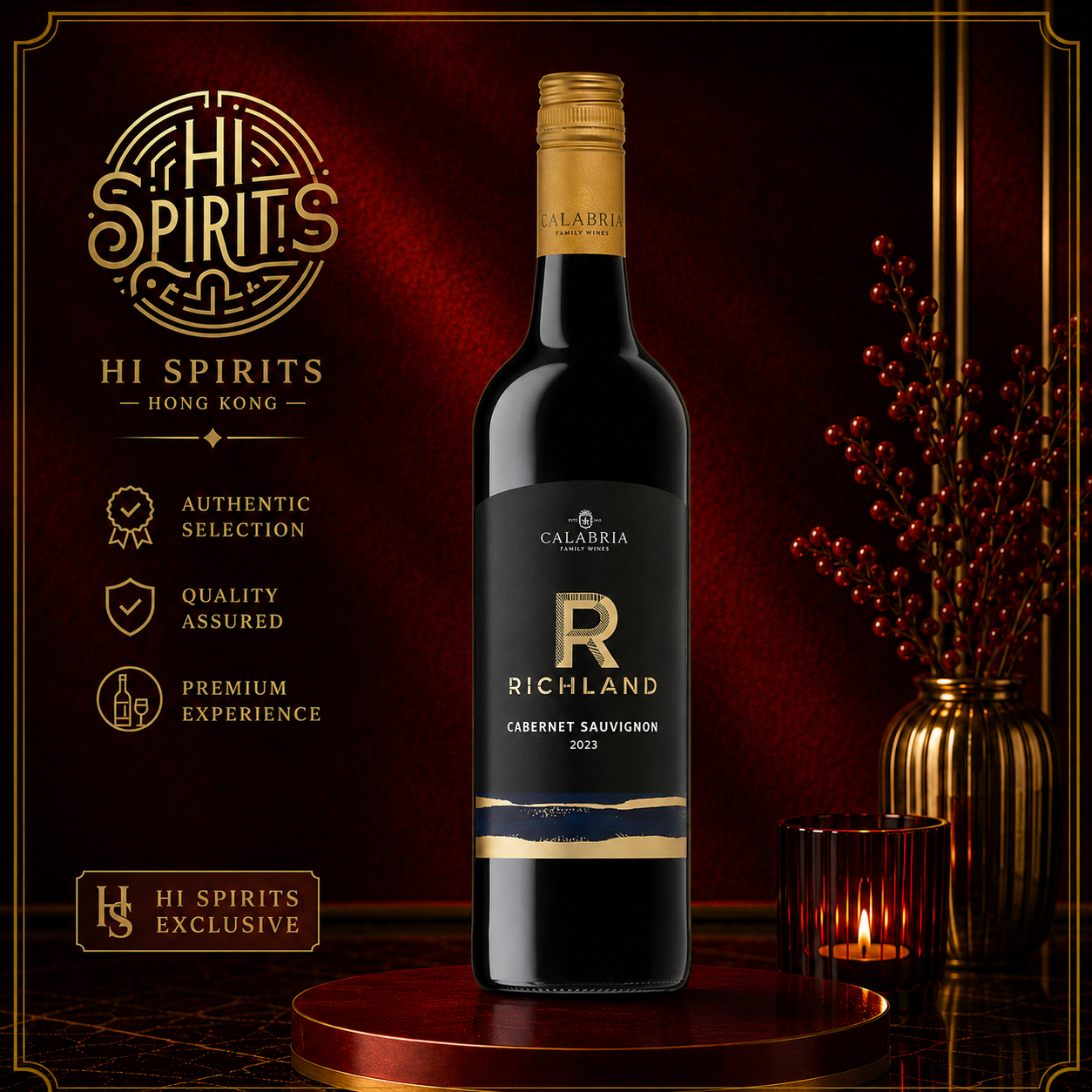 CALABRIA FAMILY WINES Richland Cabernet Sauvignon 2023 750ml