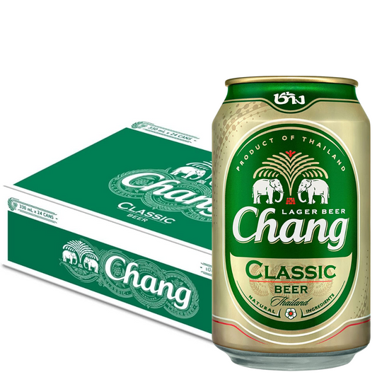 Chang Classic Beer - 24x Can 330ml