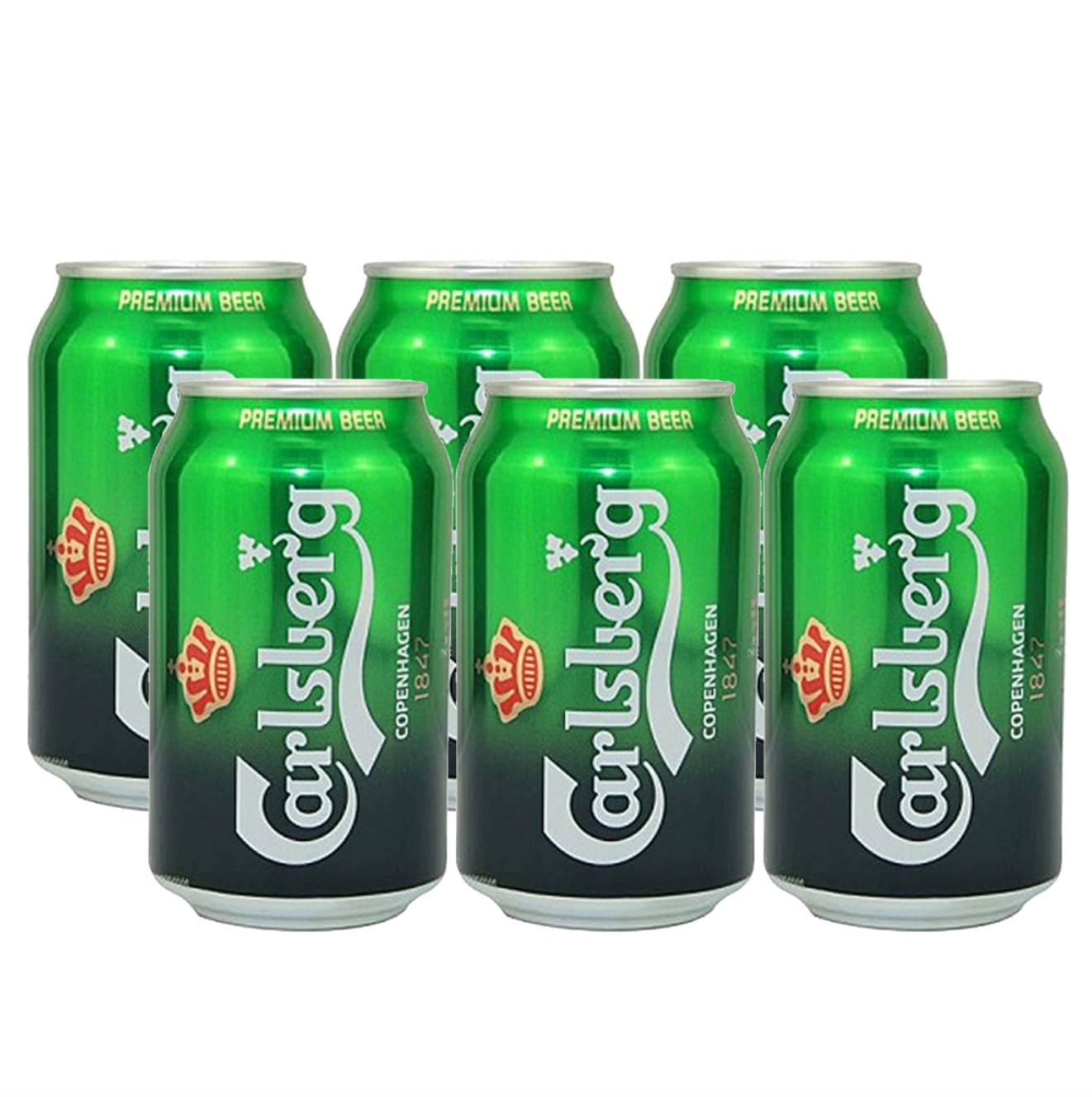 Carlsberg Canned Beer 6 x 330ml