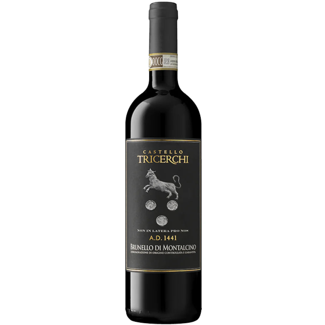 Castello Tricerchi 布魯內洛蒙塔希諾紅葡萄酒 A.D. 1441 DOCG 2017 750毫升