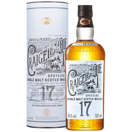 Craigellachie 17 Years Old Single Malt Whisky 700ml