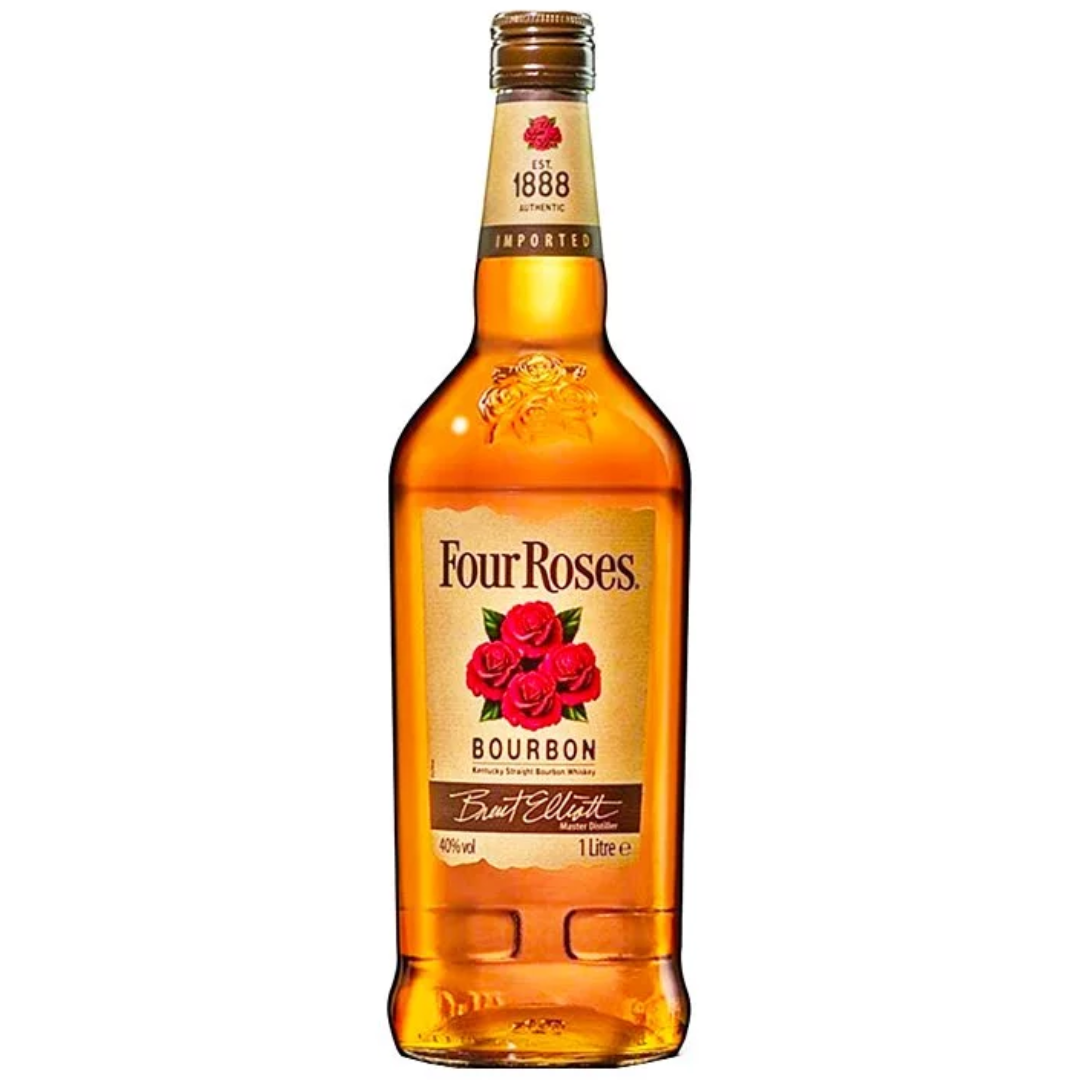 Four Roses Kentucky Straight Bourbon Whisky 1000ml