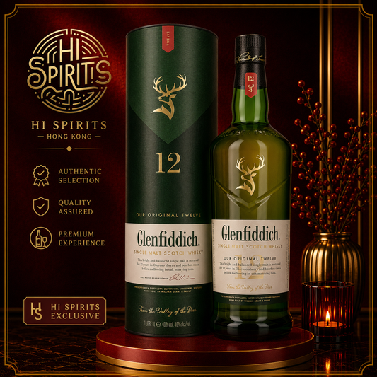 GLENFIDDICH 12 Year Old Our Original Twelve Single Malt Scotch Whisky 1L