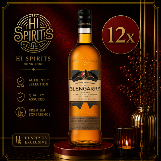 GLENGARRY Blended Scotch Whisky 1L x 12
