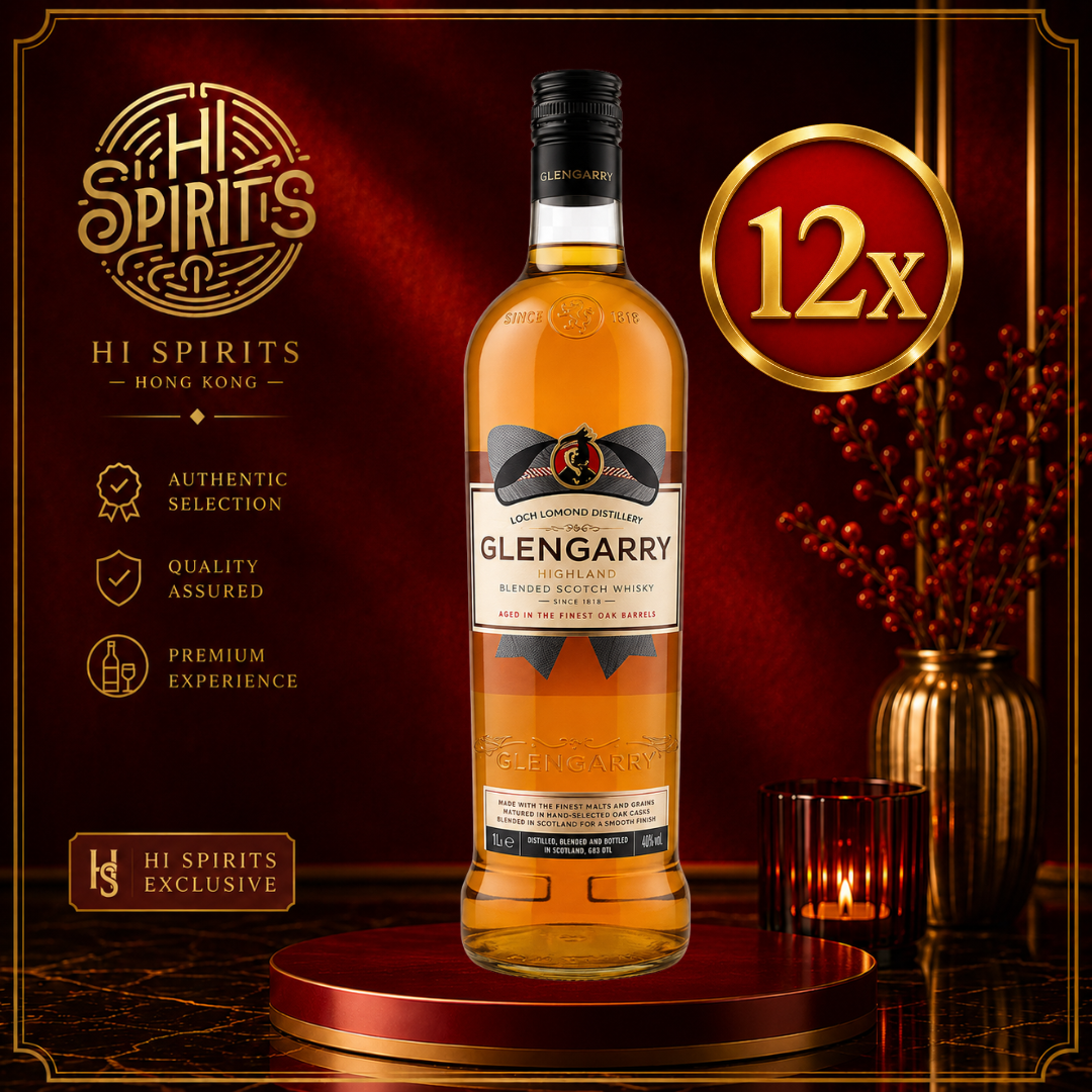 GLENGARRY Blended Scotch Whisky 1L x 12