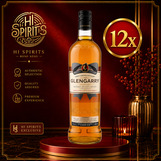 GLENGARRY Blended Scotch Whisky 1L x 12