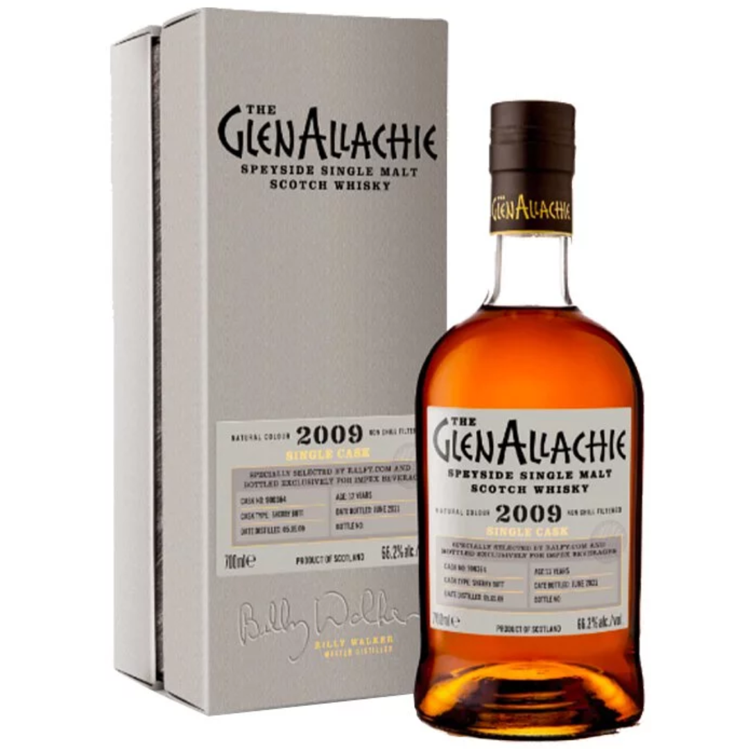 Glenallachie 12 Years 2009-2022 Single Cask 700ml (cask No.800206)