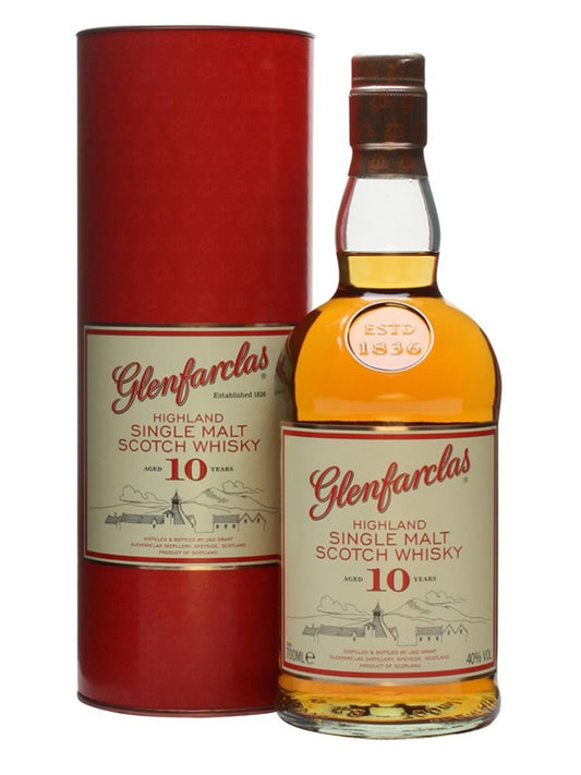Glenfarclas 10 Year Old Whisky 700ml