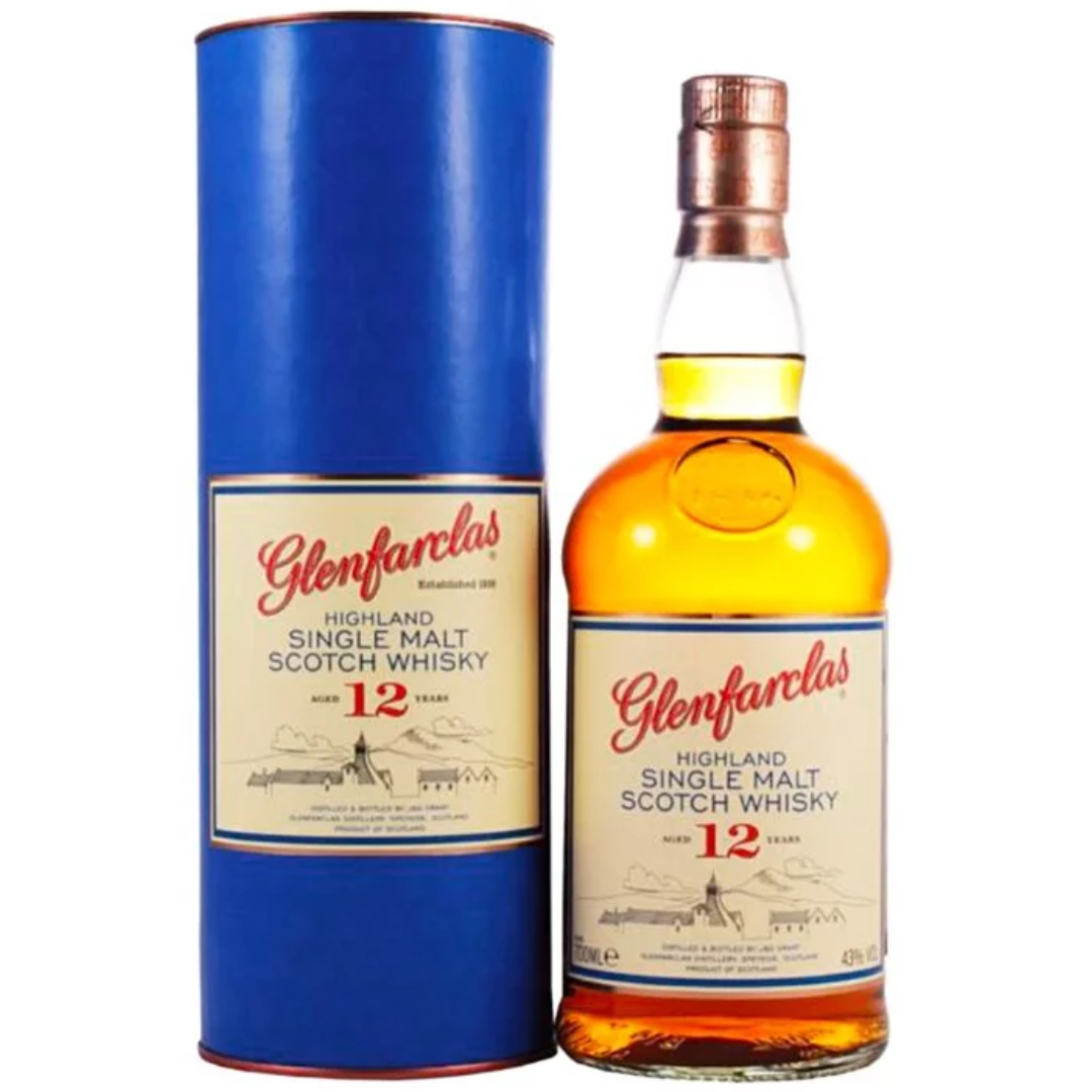 Glenfarclas 12 Year Old Single Malt Scotch Whisky 1000ml