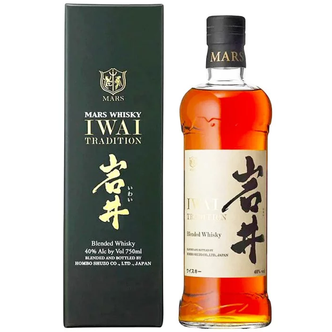 Hombo Mars Shinshu IWAI Tradition Blended Whisky 750ml