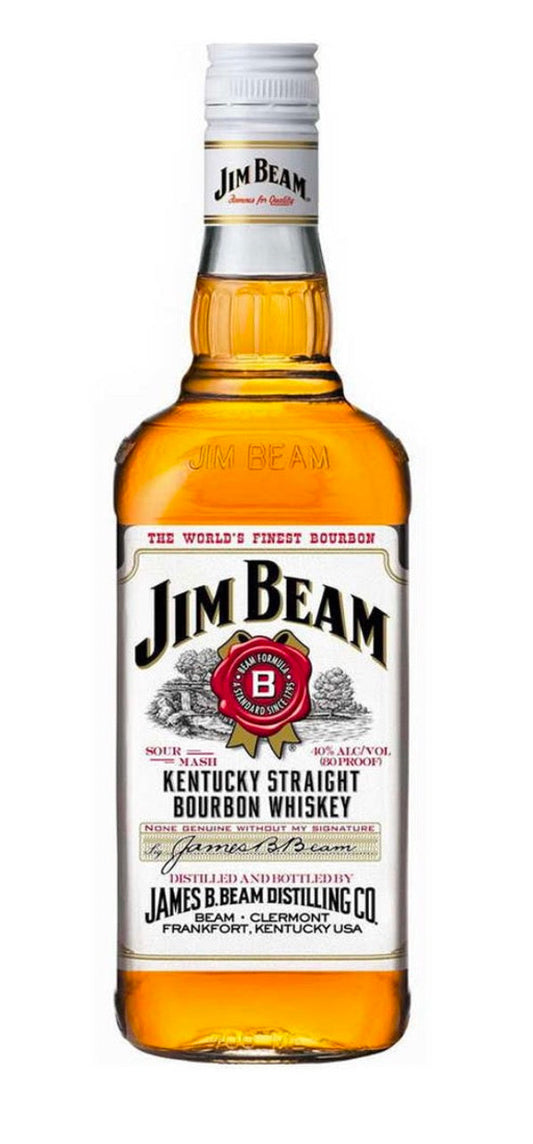 Jim Beam Kentucky Straight Bourbon Whiskey 1000ml
