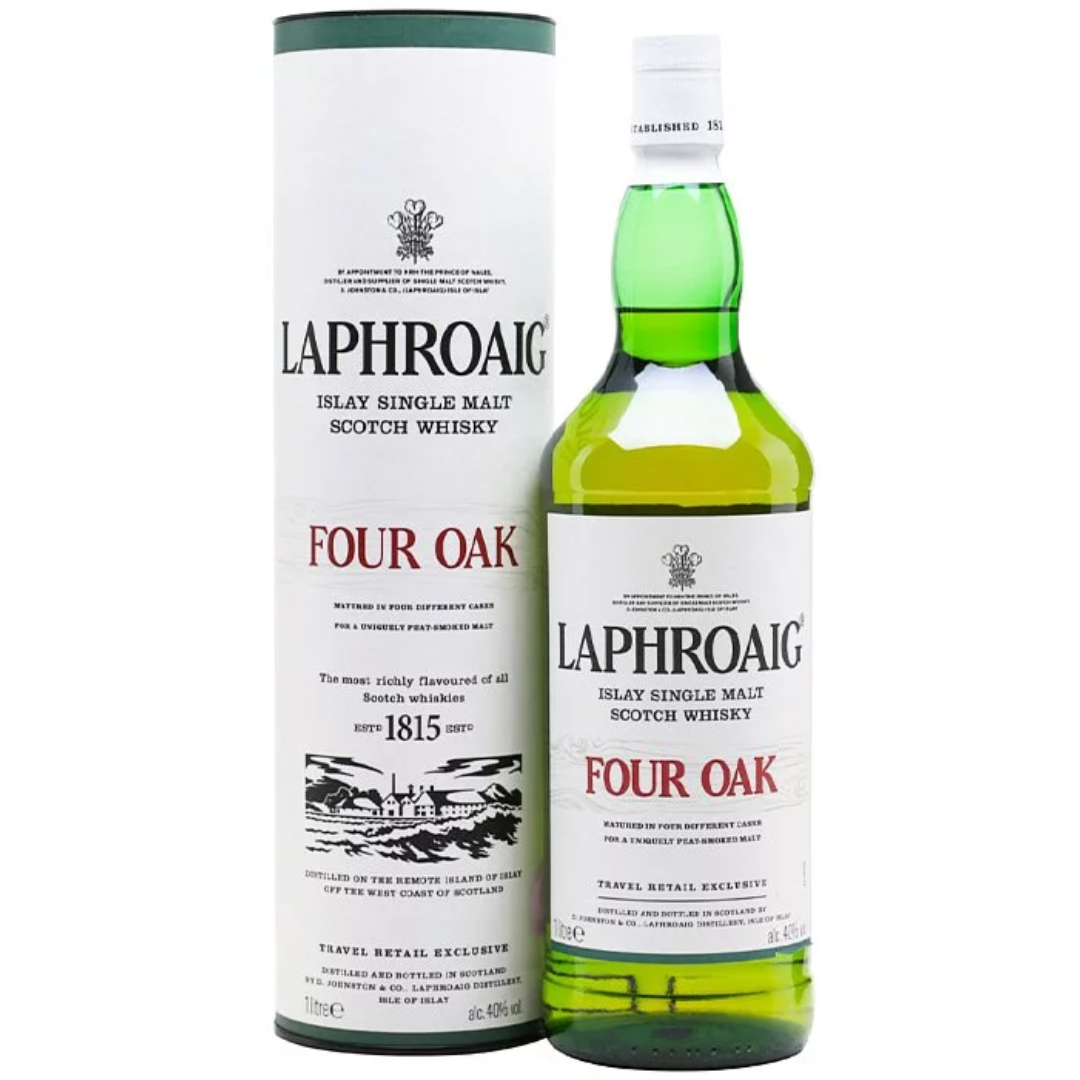 Laphroaig Four Oak Single Malt Whisky 1000ml