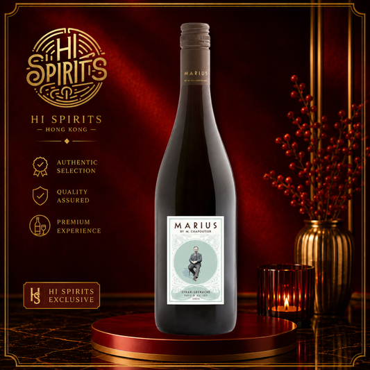 MARIUS BY M. CHAPOUTIER Syrah-Grenache Pays d'Oc IGP 2024 750ml