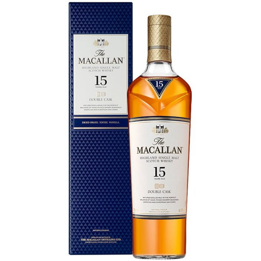 Macallan 15 Years Double Cask Single Malt Whisky 700ml