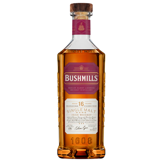 Bushmills Single Malt Whiskey 16 year old 700ml