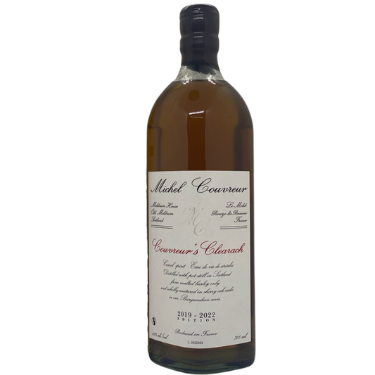 Michel Couvreur 'Couvreur's Clearach' Boisson Spiritueuse de Cereales 700ml 2019-2022 Edition