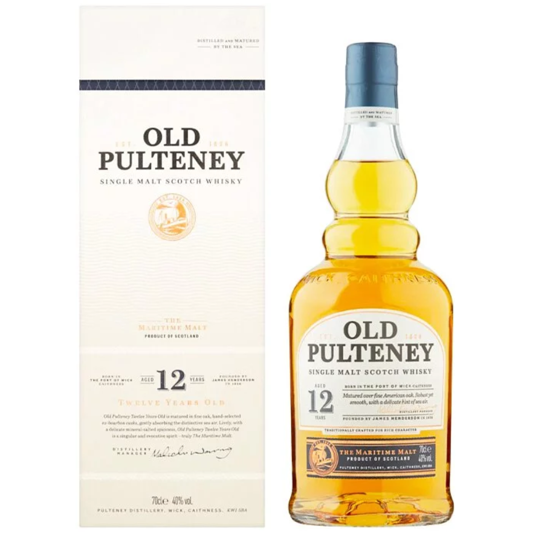 Old Pulteney 12 Years Old Single Malt Whisky 700ml