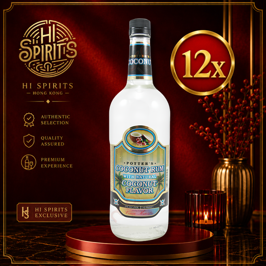 POTTER’S Coconut Rum 1L x 12