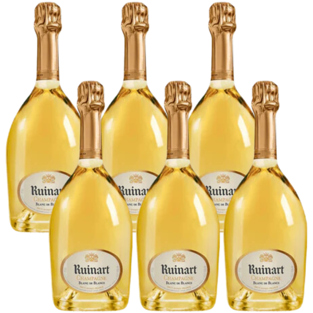 Ruinart Champagne Blanc de Blancs Brut 750ml x 6