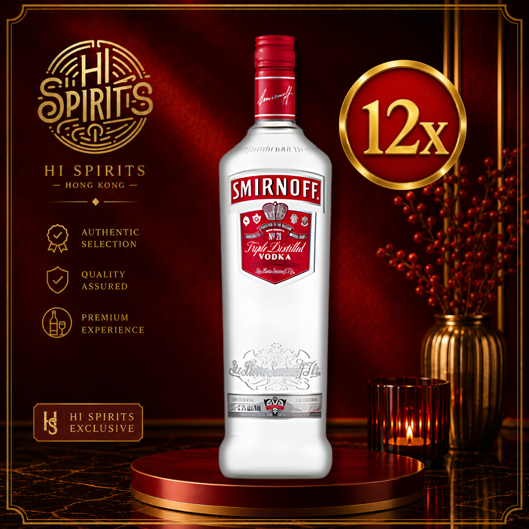 SMIRNOFF Vodka 1L x 12