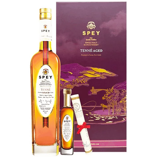 SPEY Tenné Aged Port Cask Single Malt Whisky 700ml + 50ml Miniature