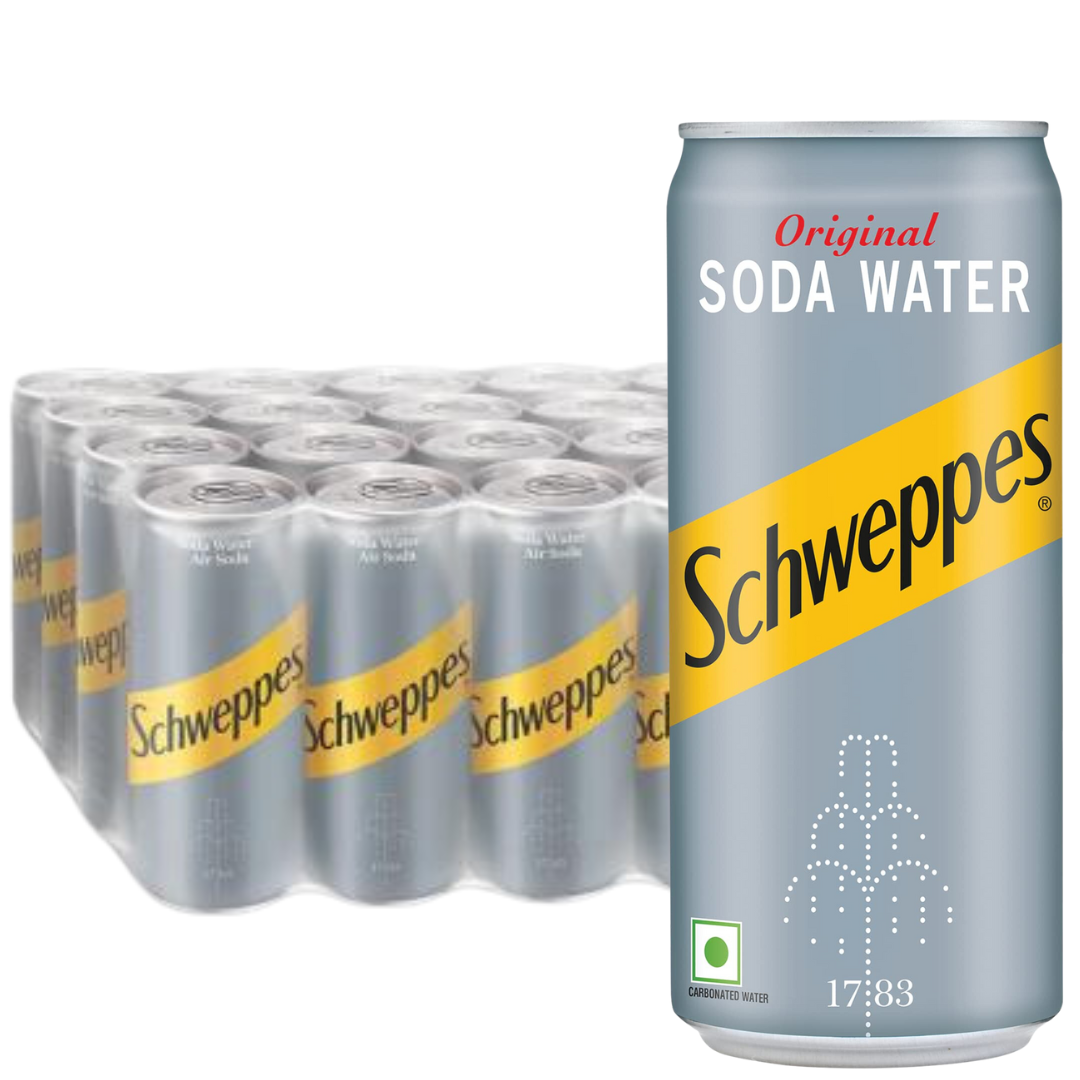 Schweppes Soda Water 320ml x 24